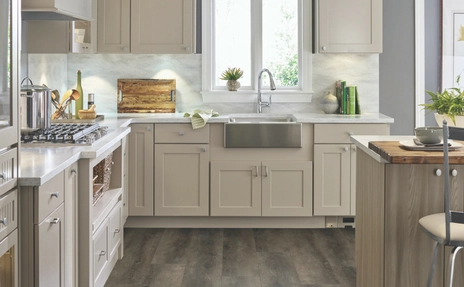  kitchen flooring with wood look tile 